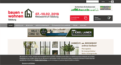 Desktop Screenshot of bauen-wohnen.co.at